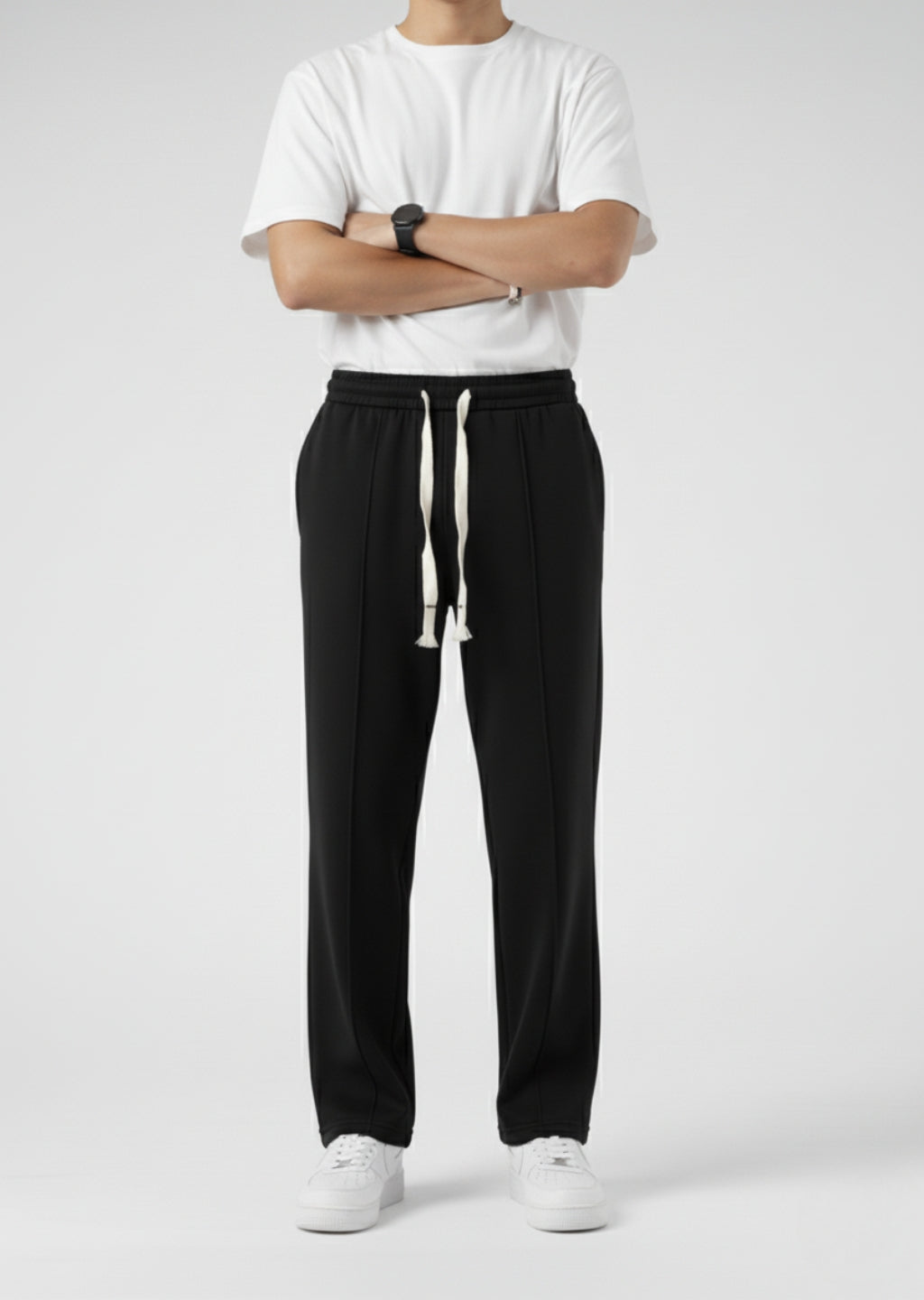 Black Loose Fit Trouser