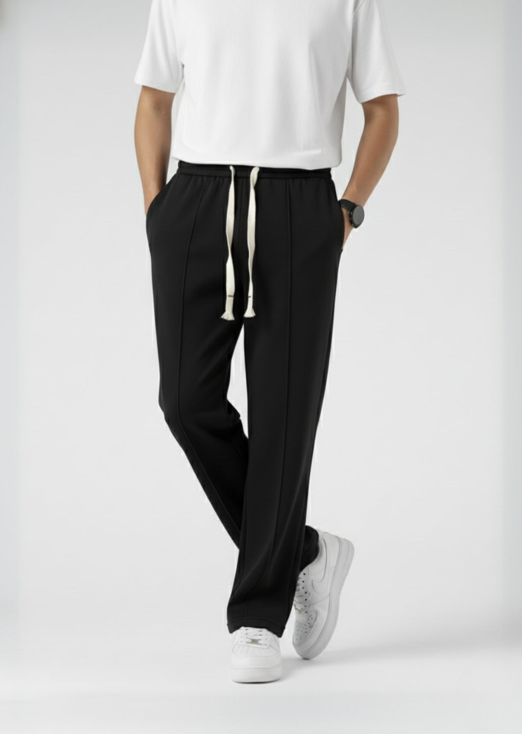 Black Loose Fit Trouser