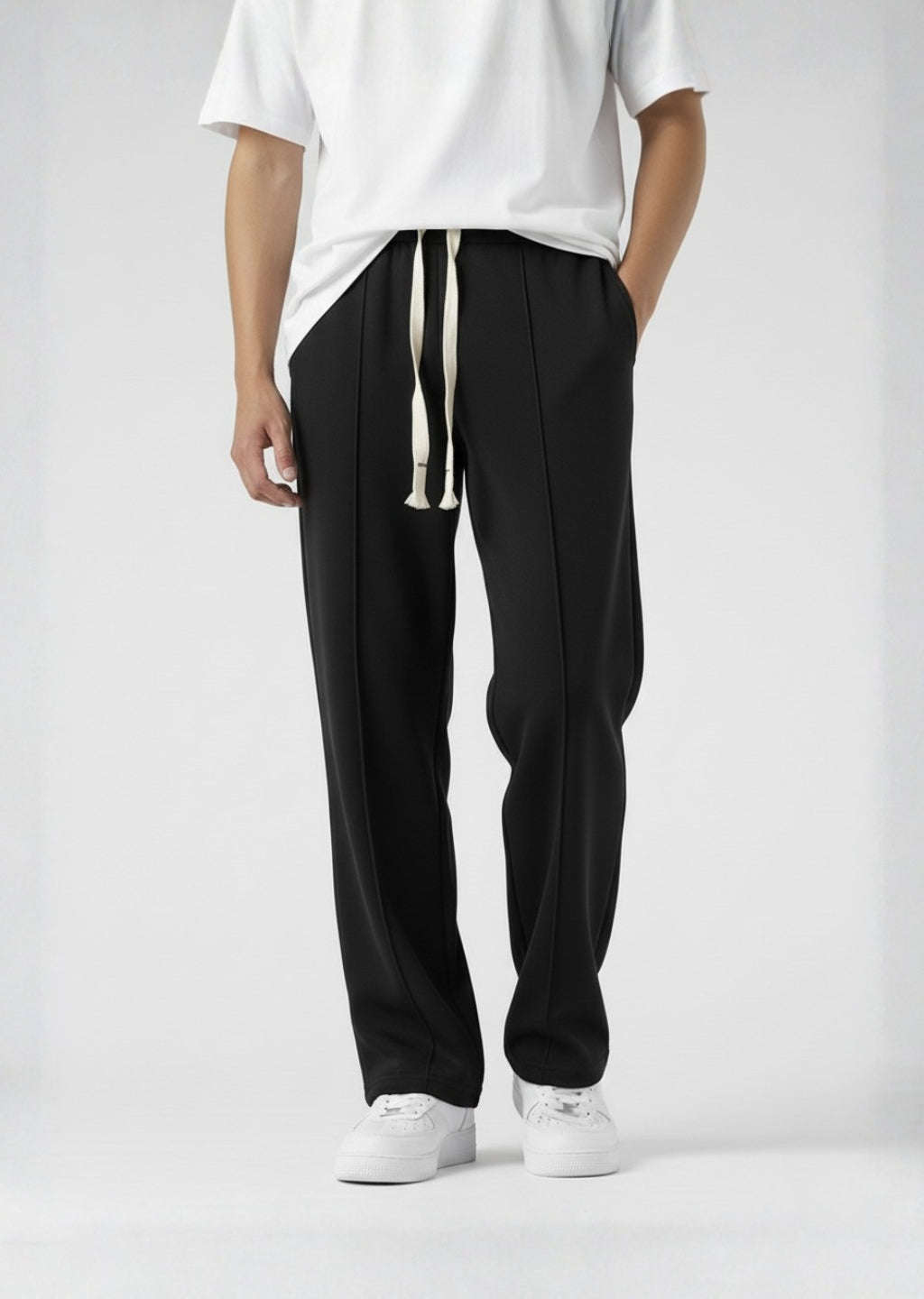 Black Loose Fit Trouser